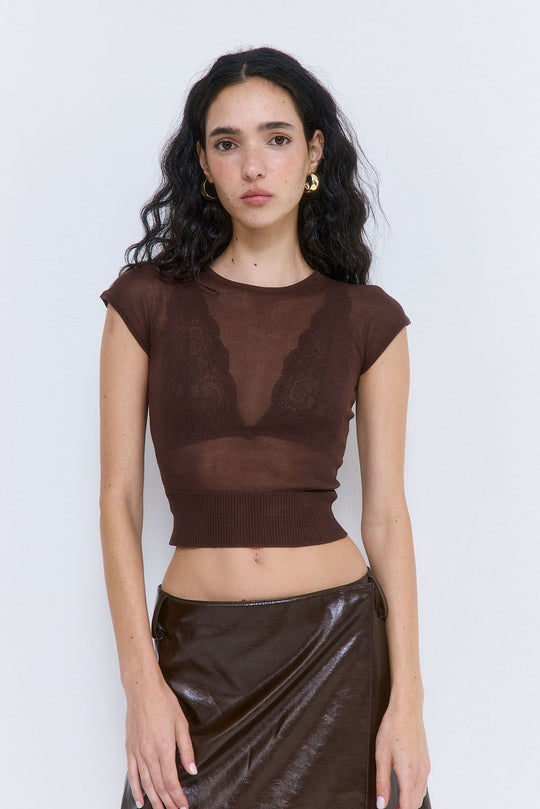 Sheer Baby Tee