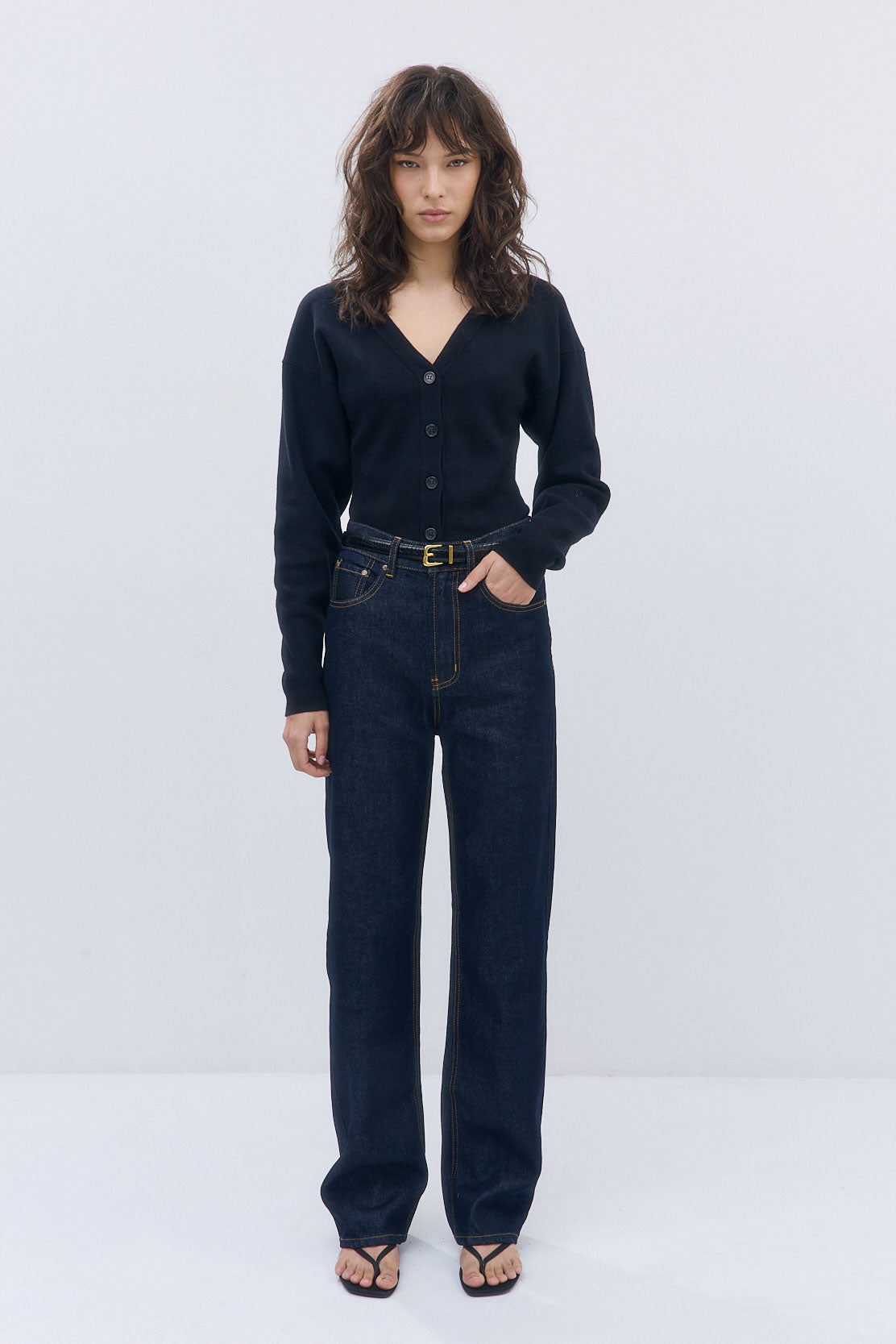 No.8| High Waisted Wide Leg Denim