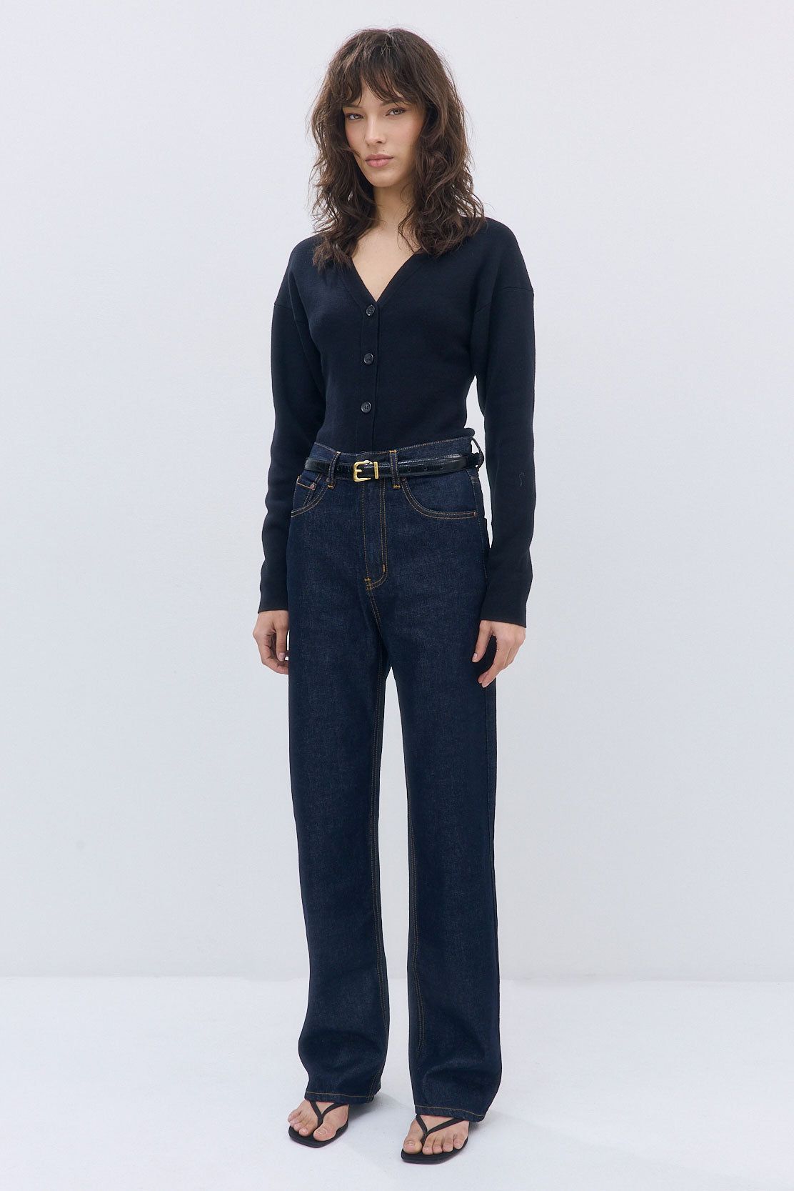 No.8| High Waisted Wide Leg Denim