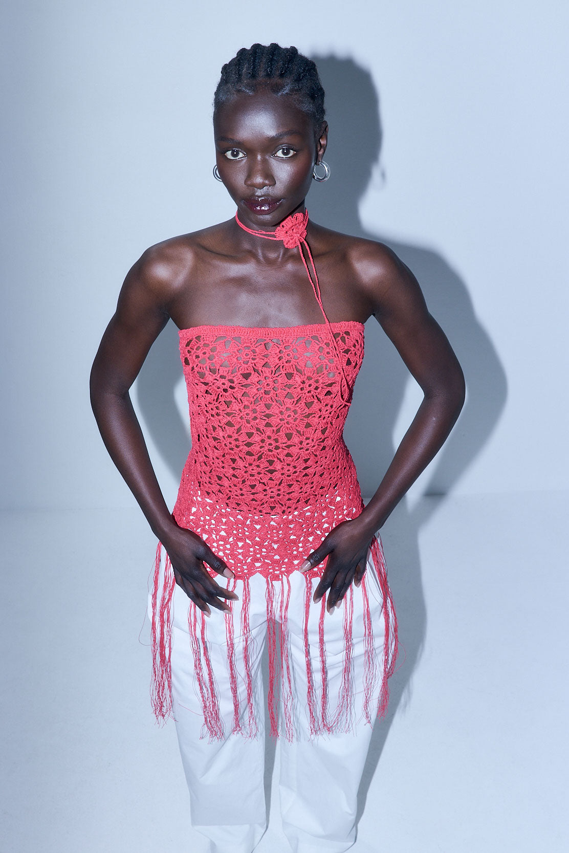 Flower Crochet Top