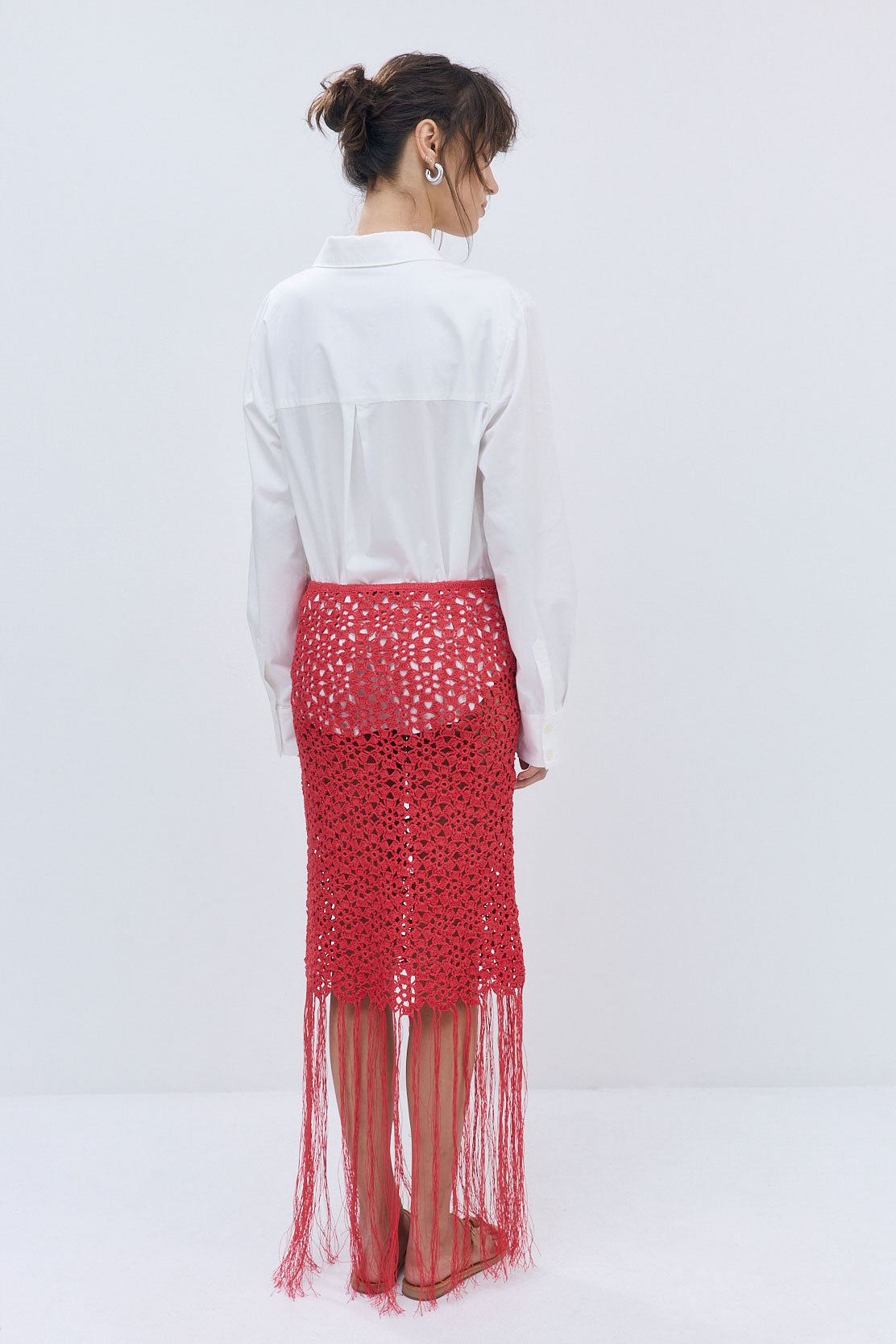 Flower Crochet Skirt