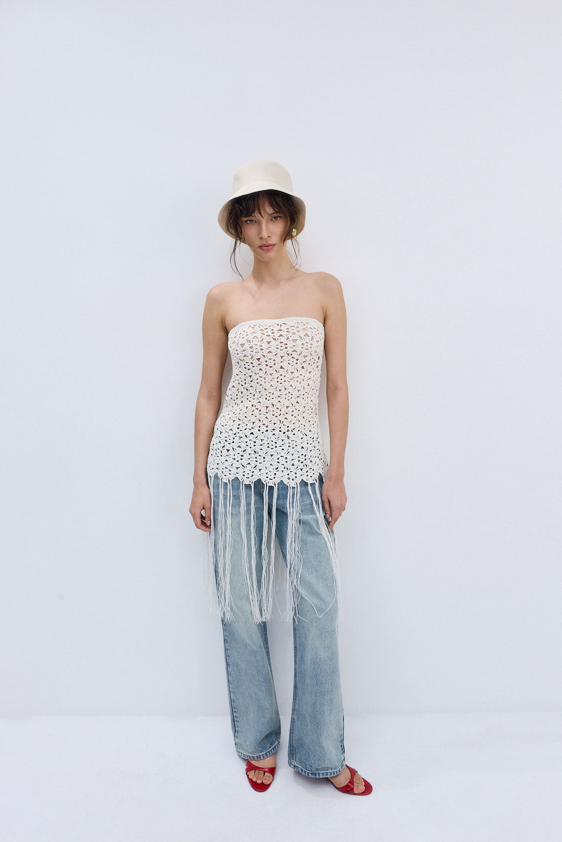 Flower Crochet Top