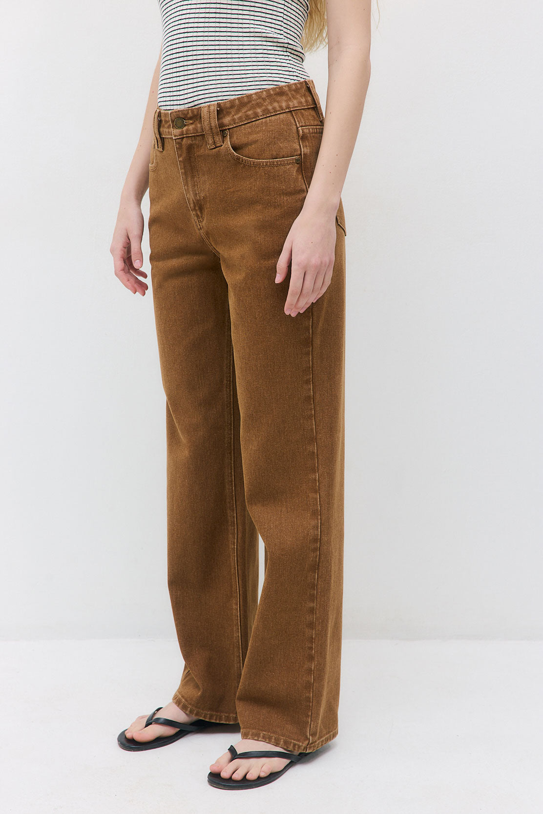 Colorwash Wide Leg Pants
