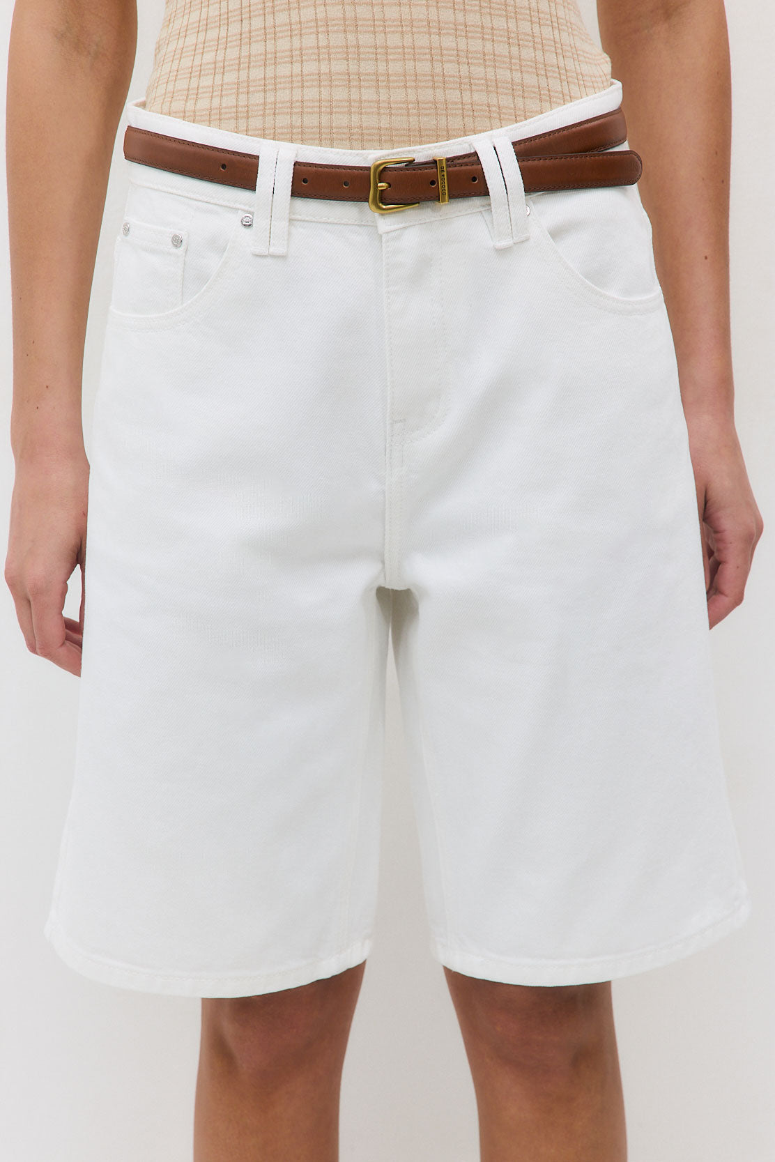Drill Bermuda Shorts