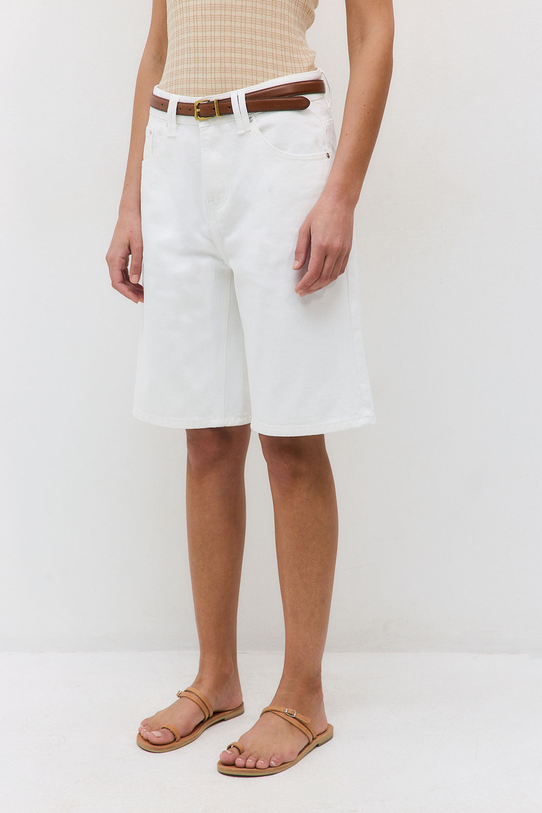Drill Bermuda Shorts