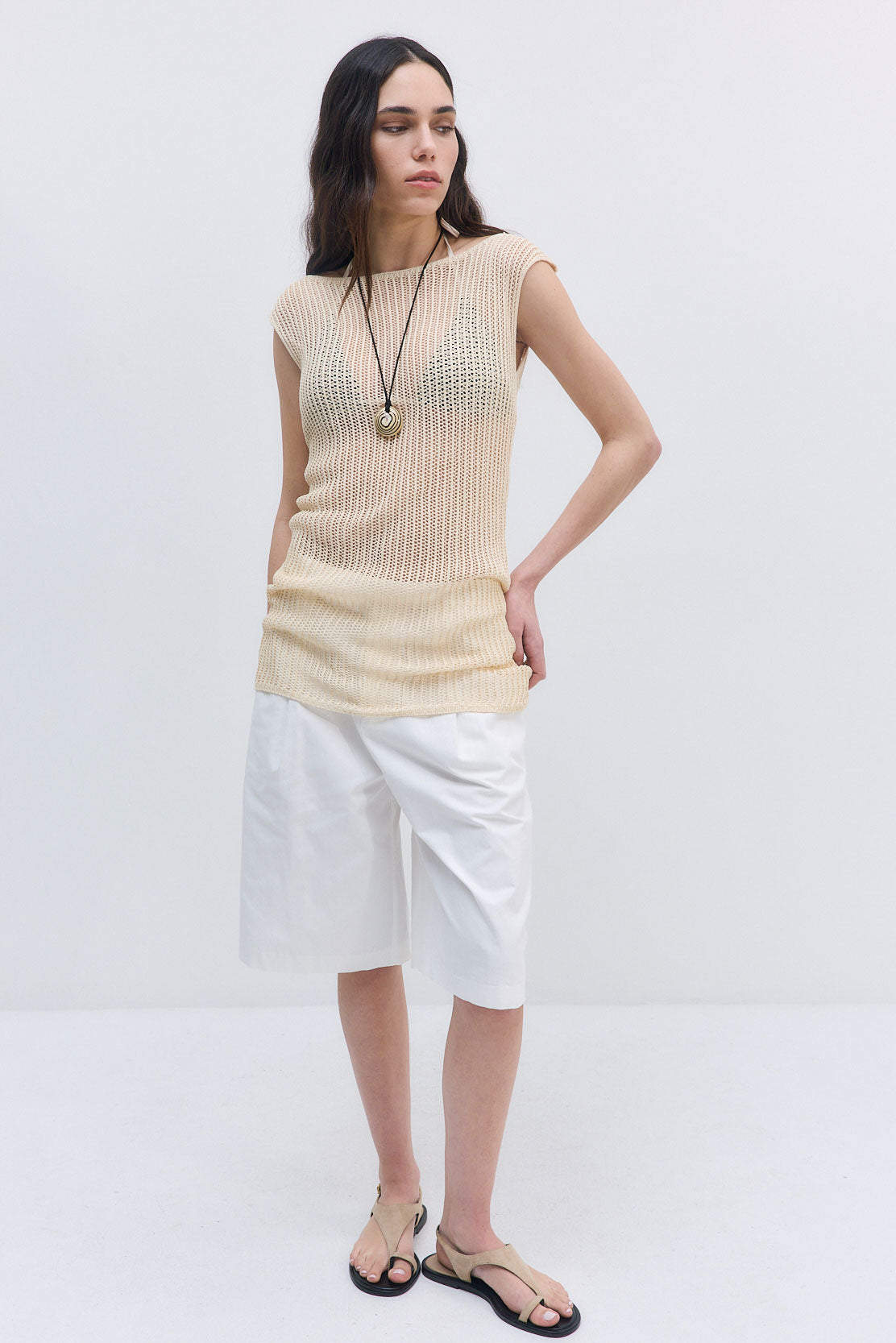 Crochet Boatneck Tank