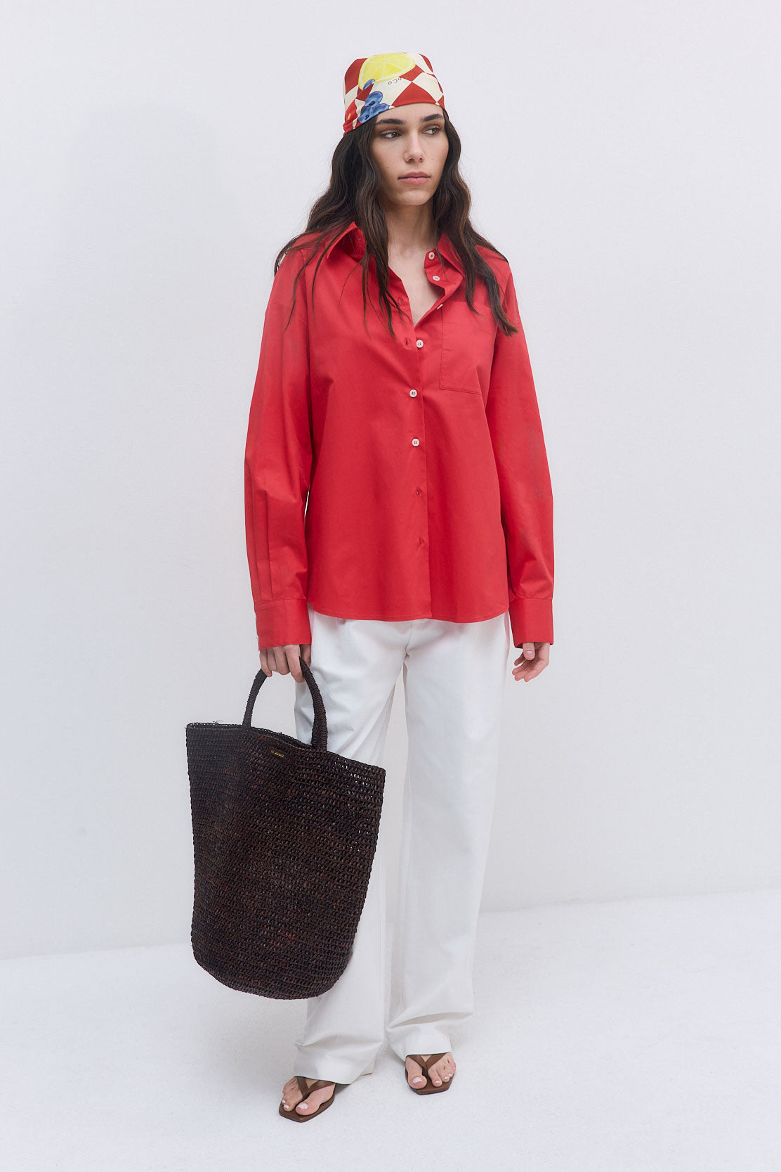 Oversized Poplin Button Down