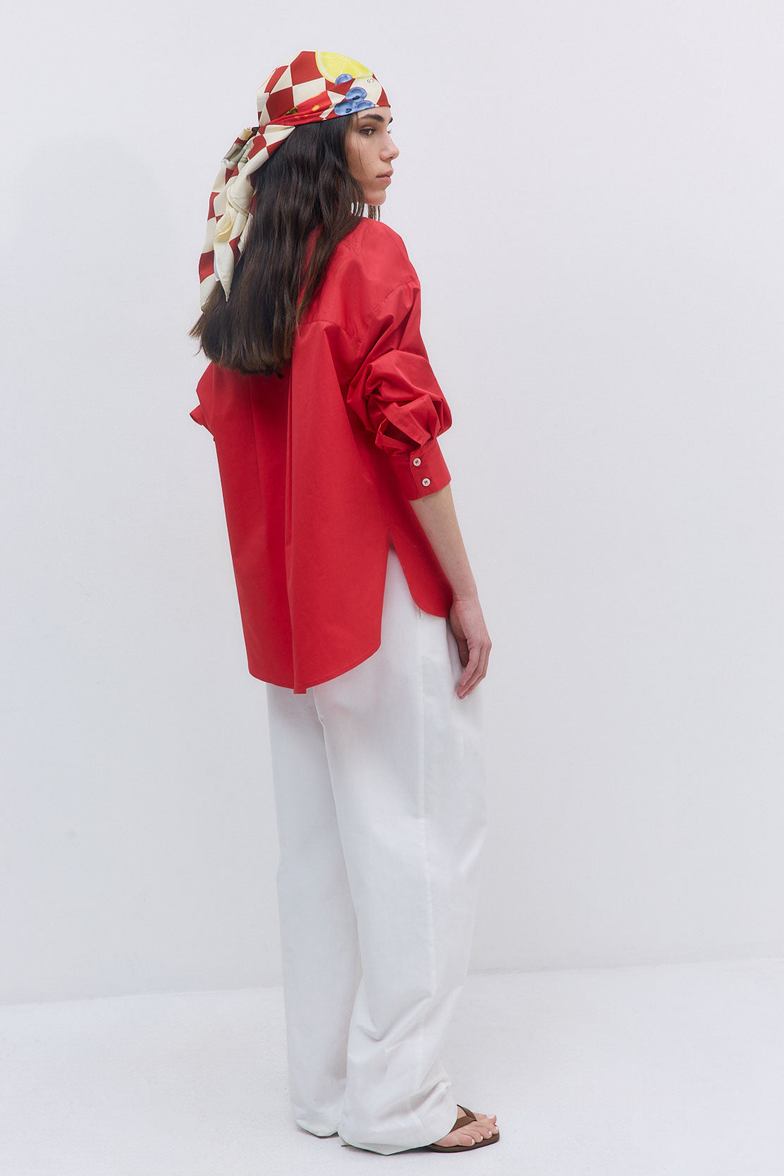 Oversized Poplin Button Down