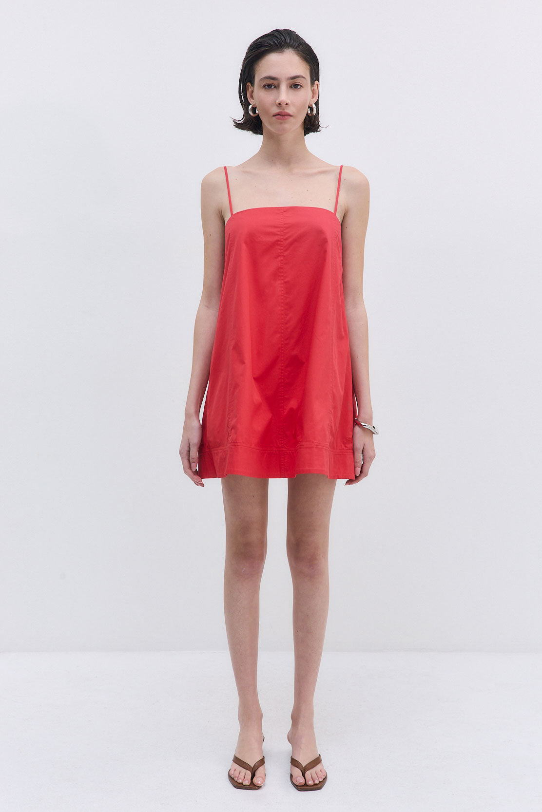 Poplin Mini Dress