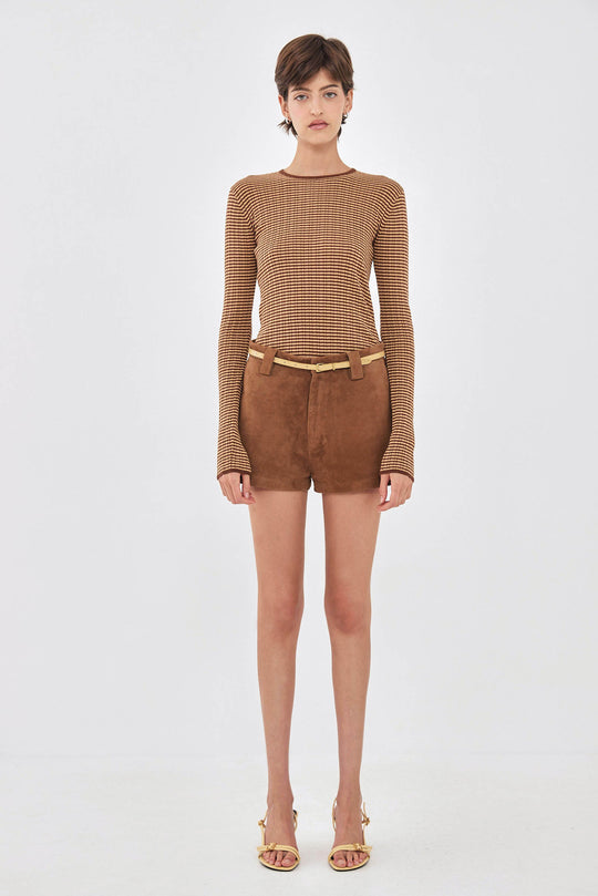 Long Sleeve Ribbed Striped Knit - Dé Rococo