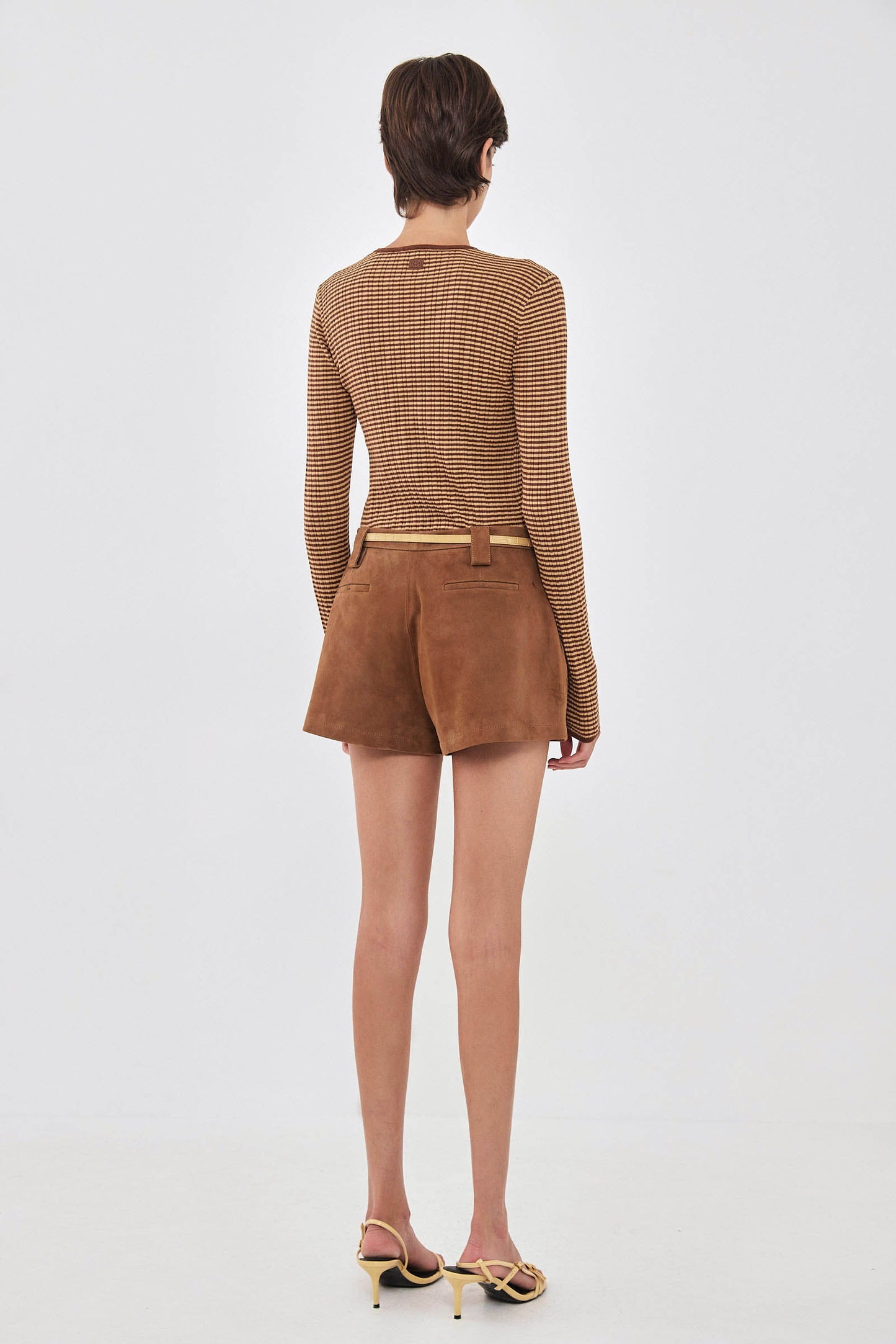 Long Sleeve Ribbed Striped Knit - Dé Rococo