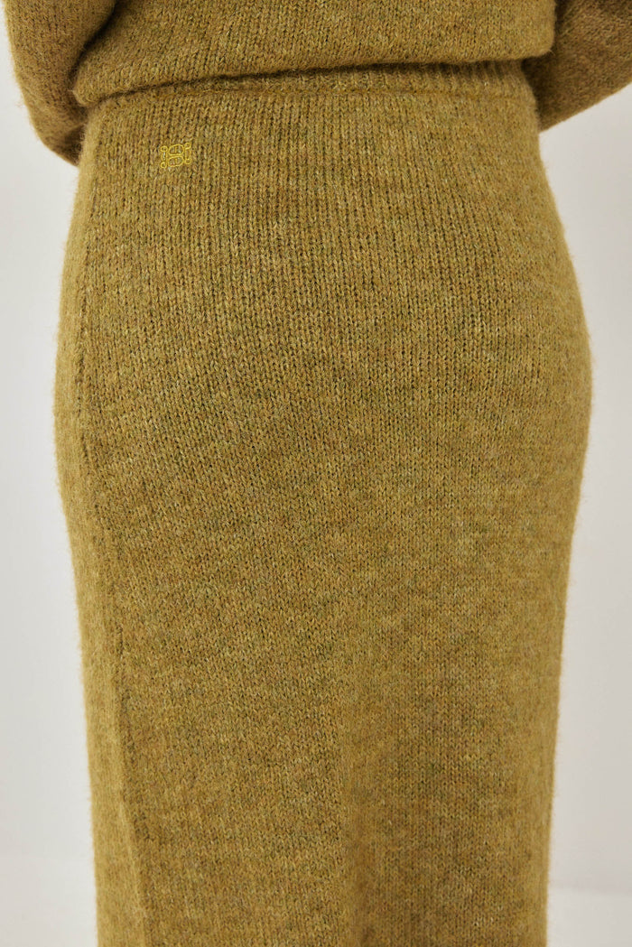 Fuzzy Maxi Skirt