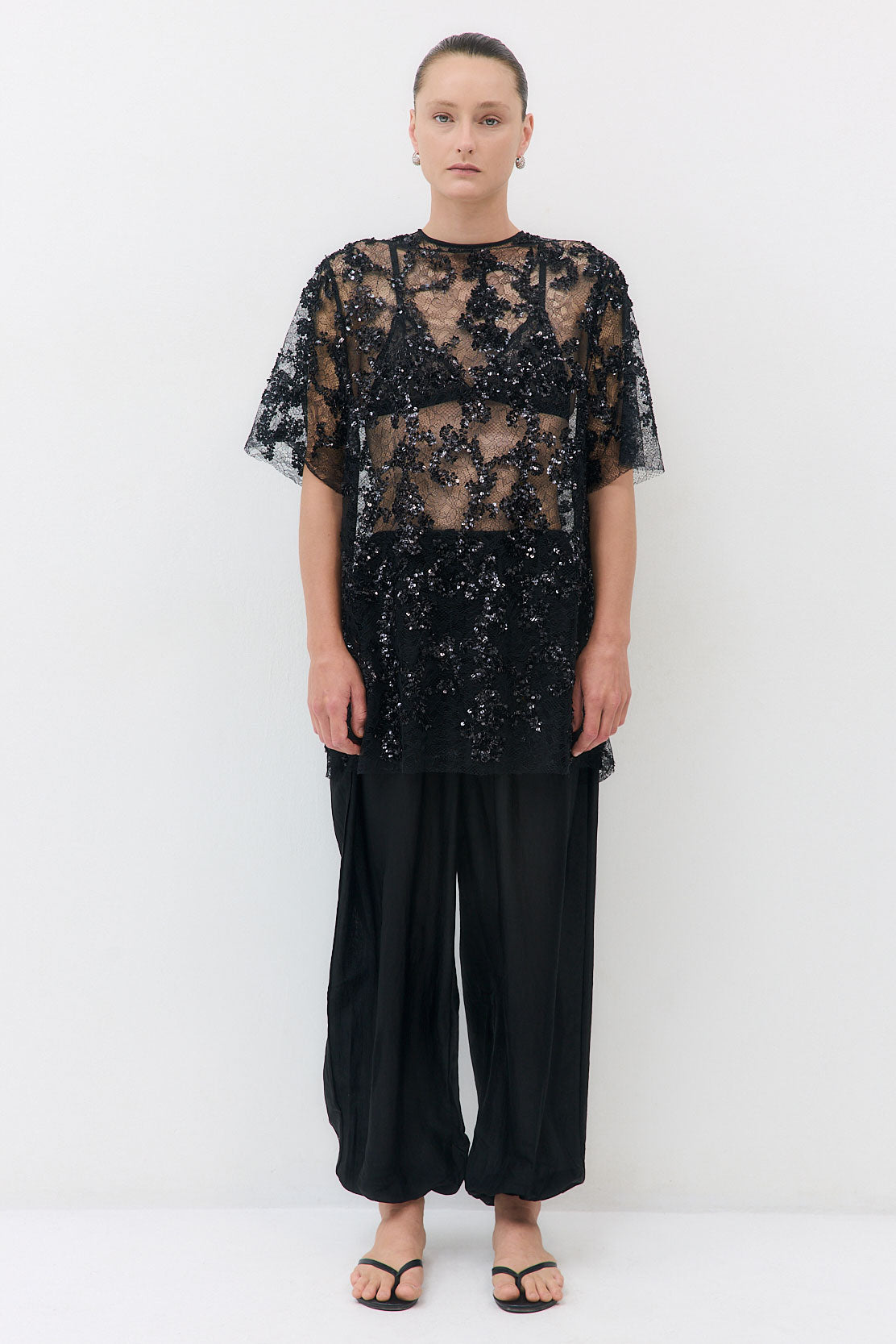 Boxy Sequin Dress
