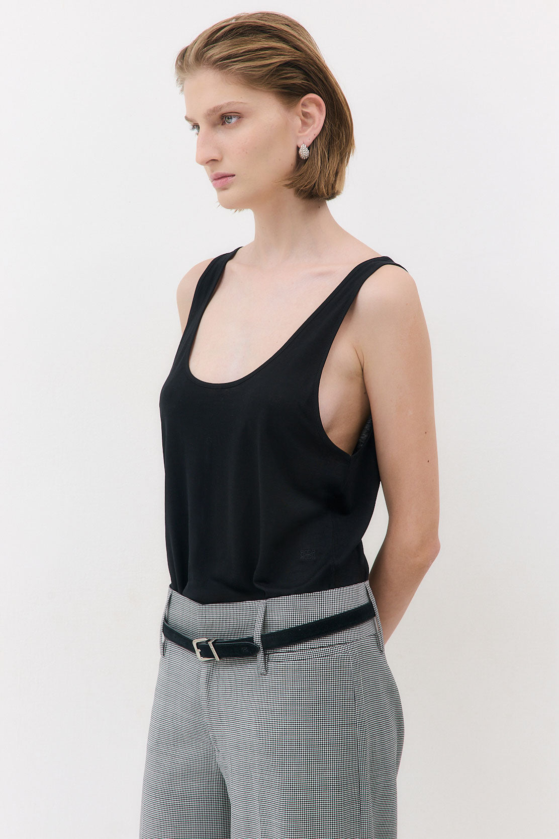 Deep Scoop Tank Top