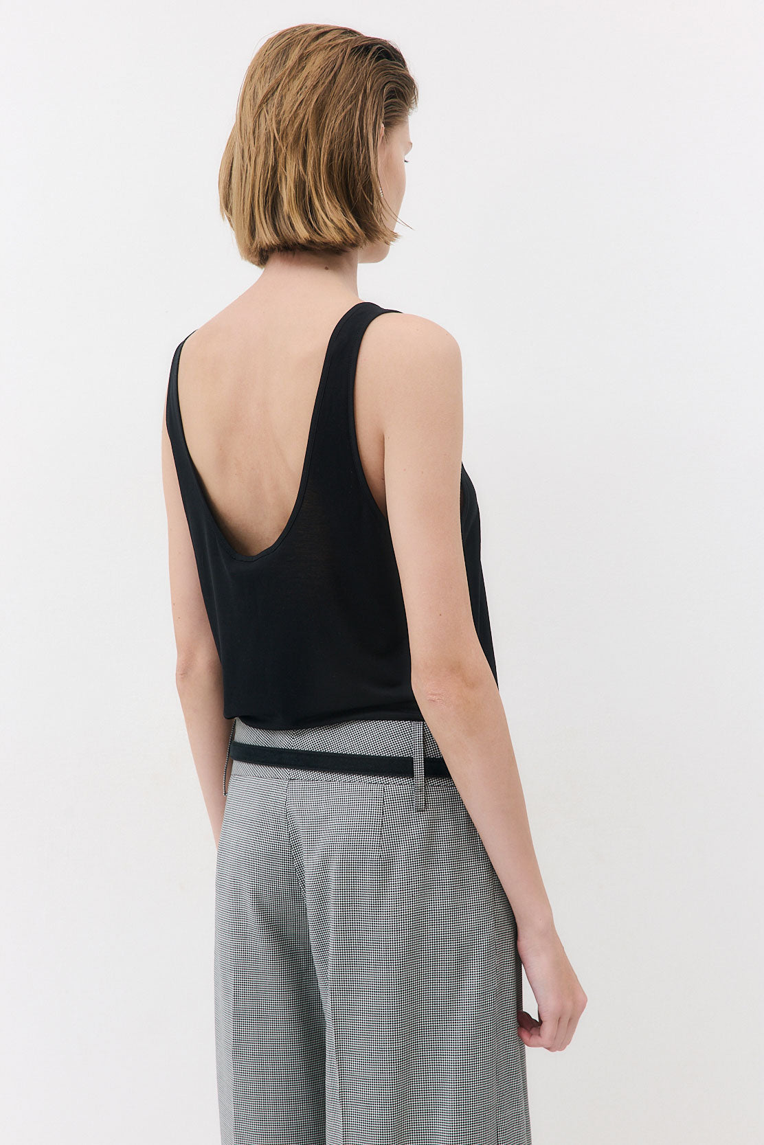 Deep Scoop Tank Top