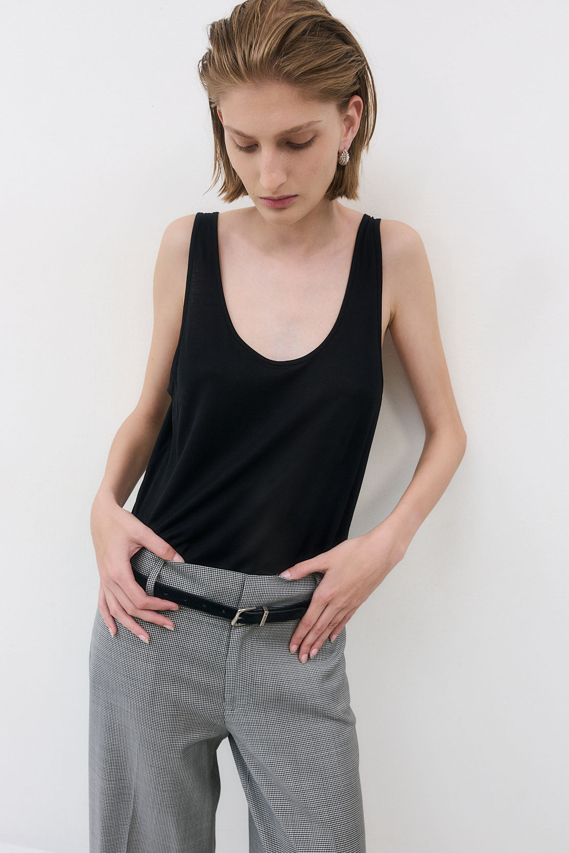 Deep Scoop Tank Top