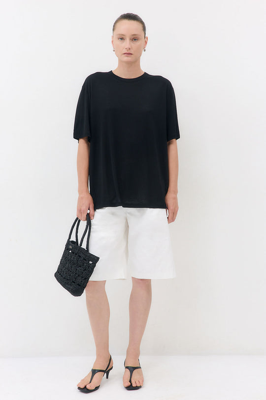 Oversized Crew Neck T Shirt