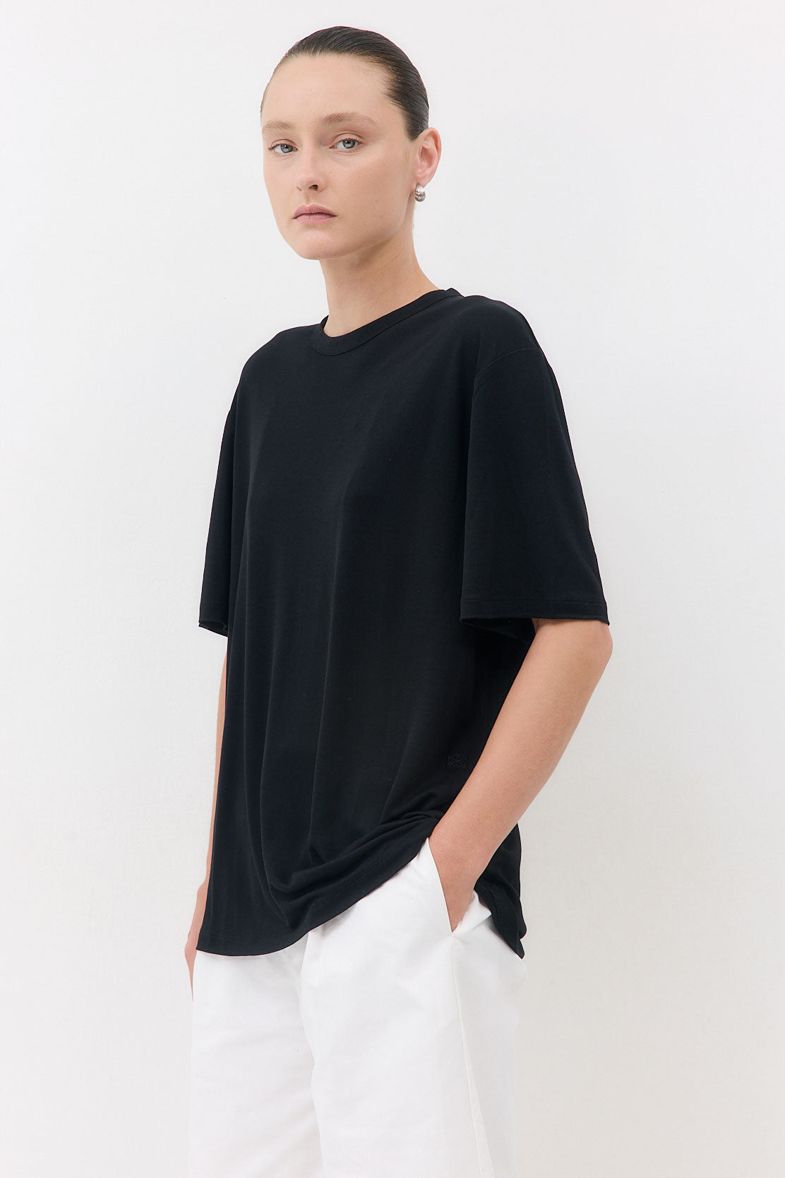 Oversized Crew Neck T Shirt