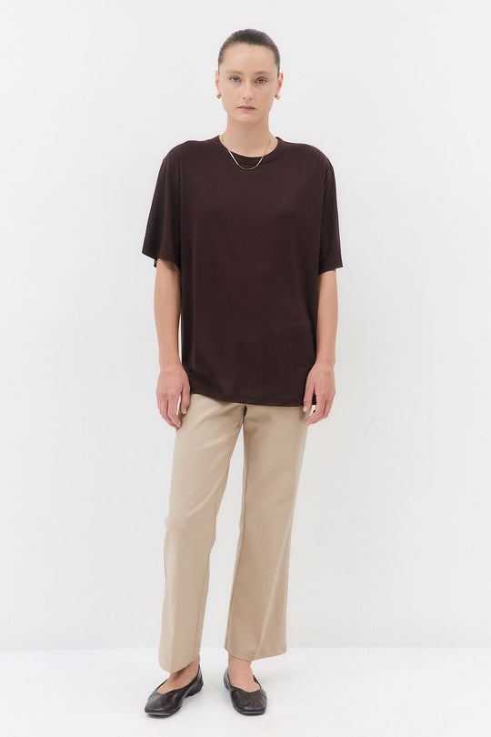 Oversized Crew Neck T Shirt