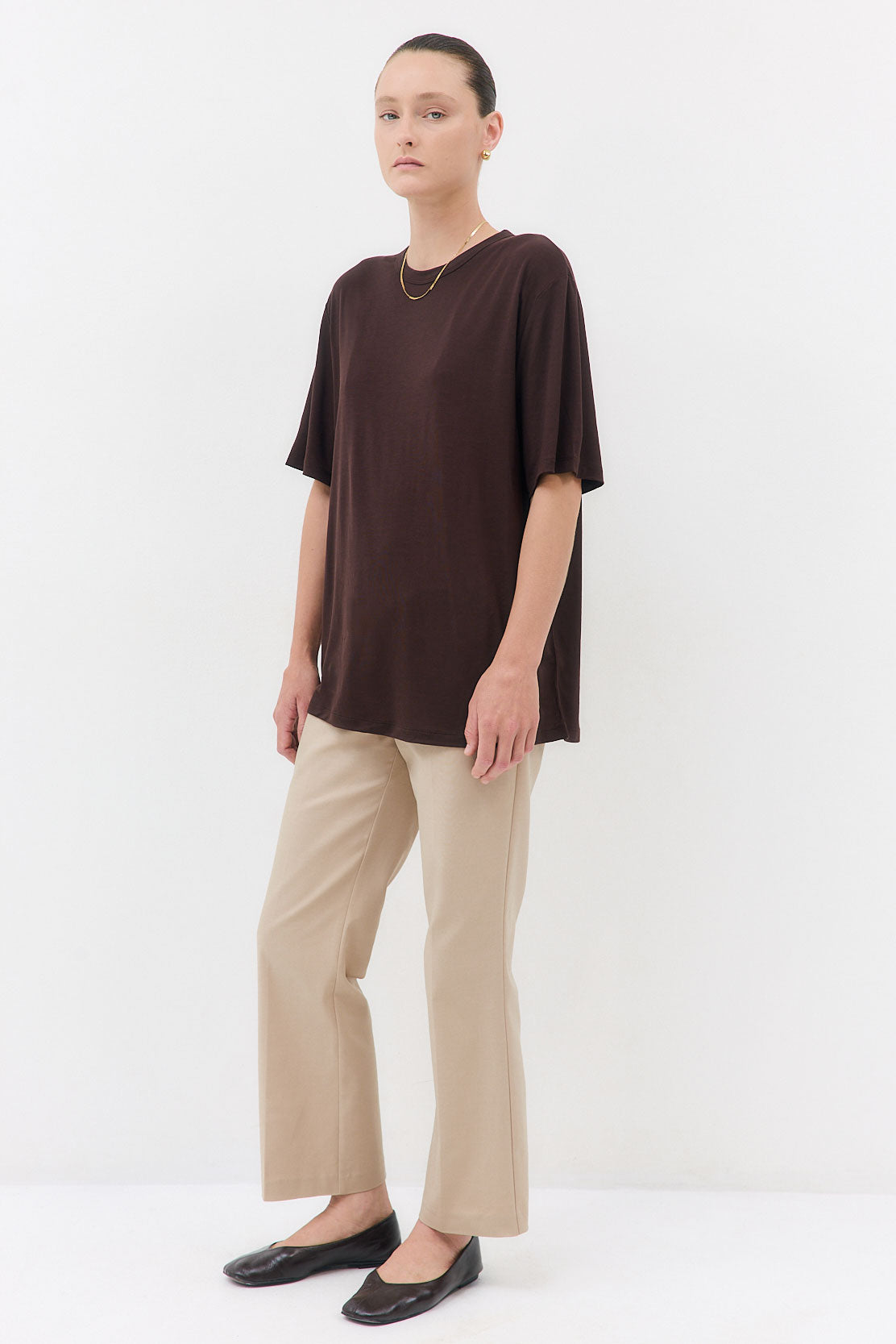 Oversized Crew Neck T Shirt