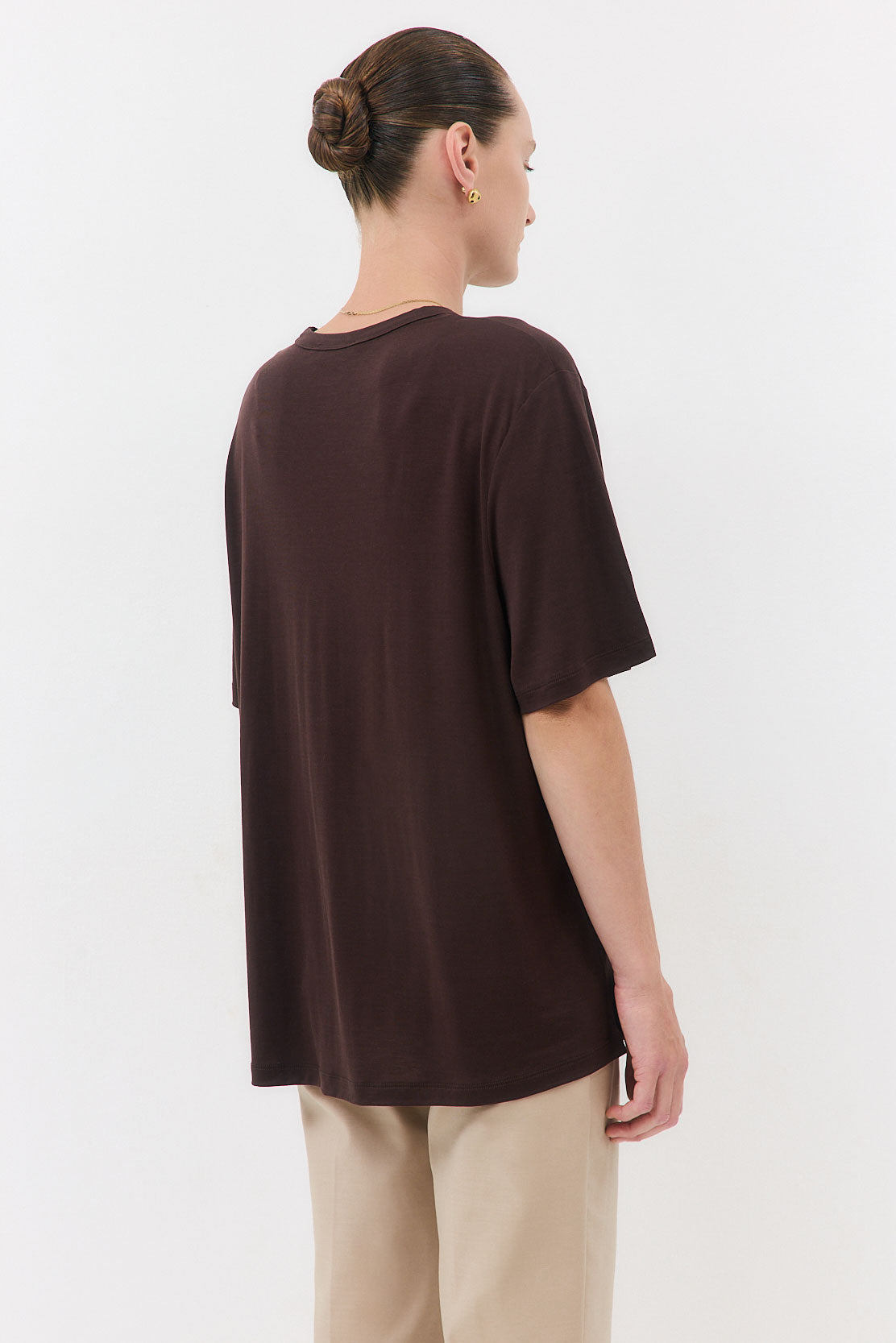 Oversized Crew Neck T Shirt