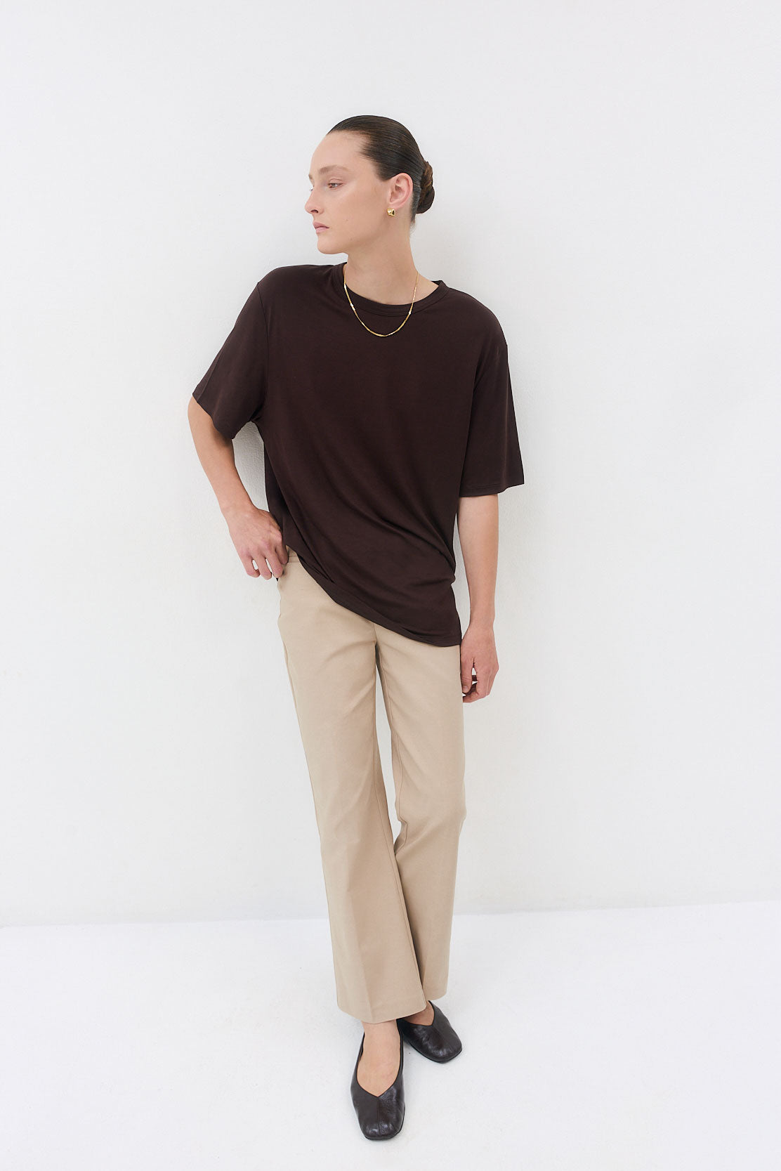 Oversized Crew Neck T Shirt