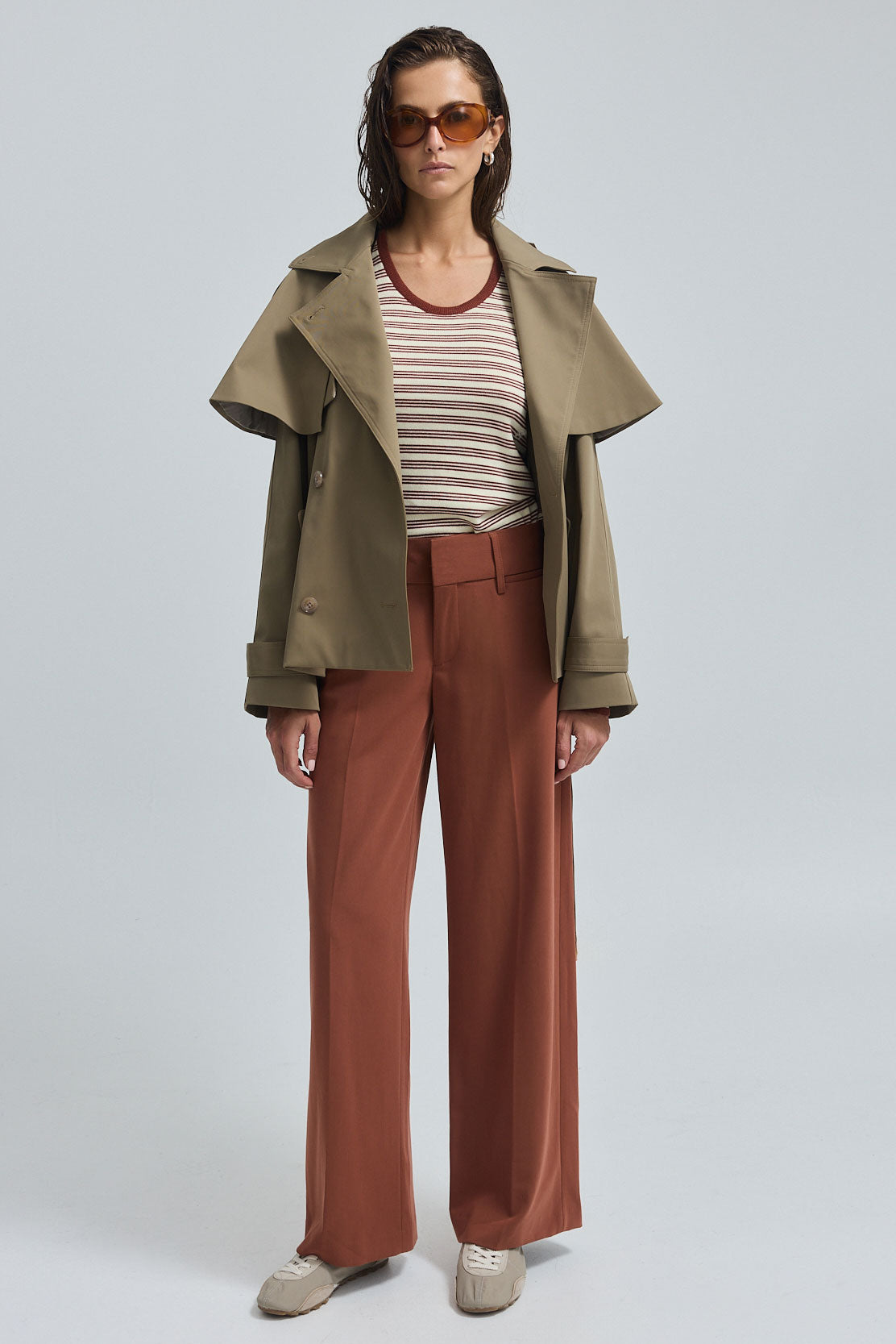 Wide Belt Daddy Pants