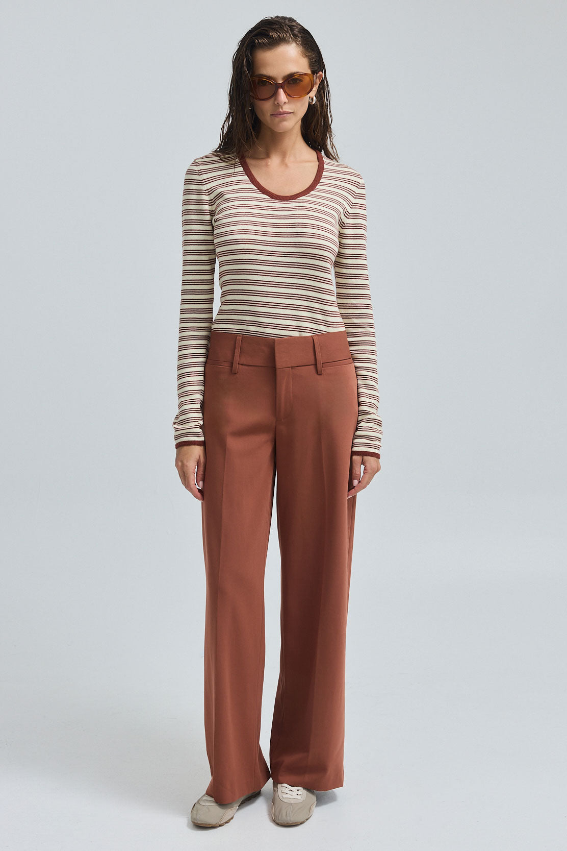 Wide Belt Daddy Pants