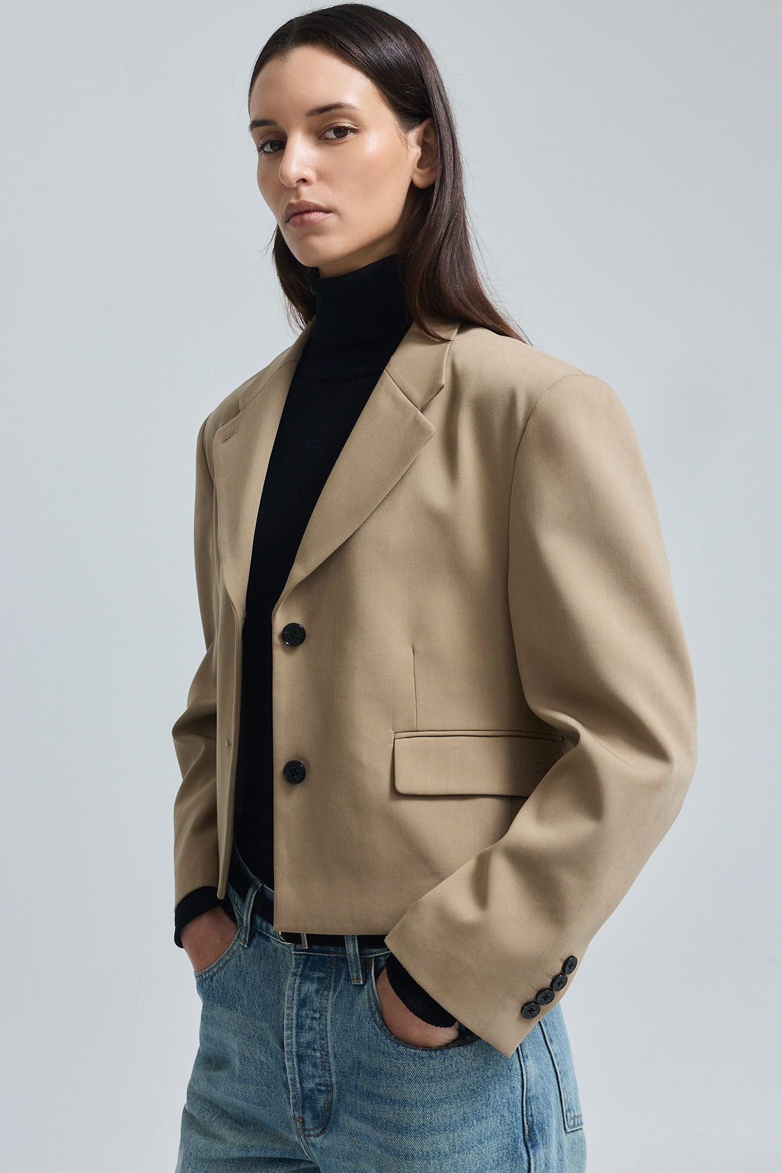 Cropped Daddy Blazer