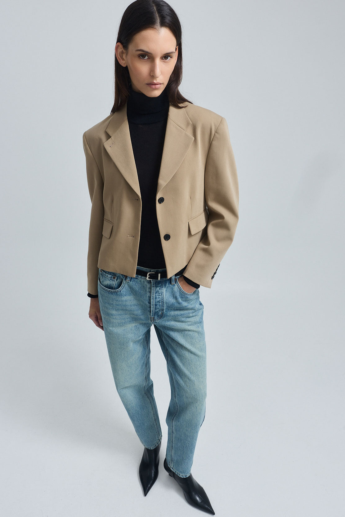 Cropped Daddy Blazer