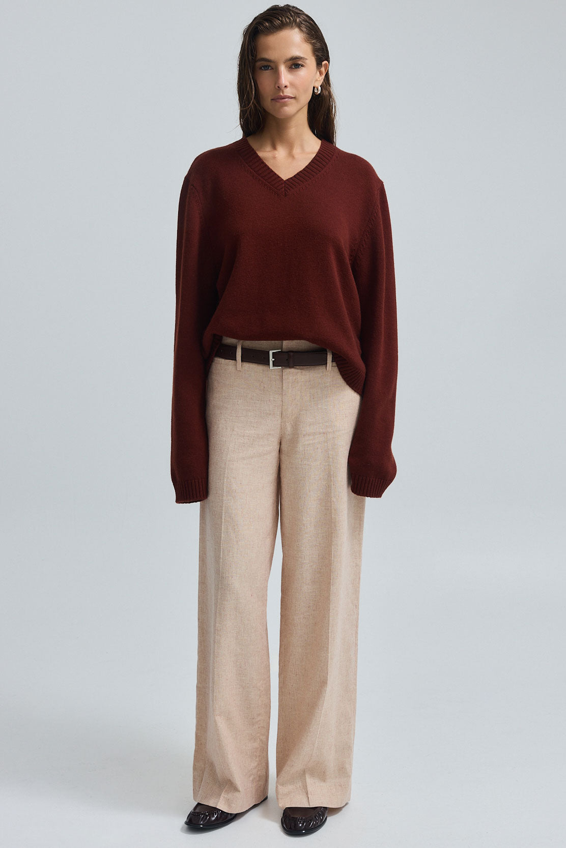 Wide Belt Daddy Pants