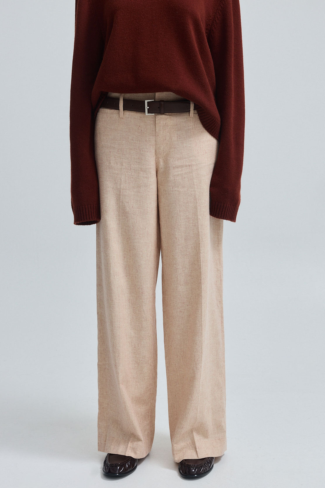 Wide Belt Daddy Pants