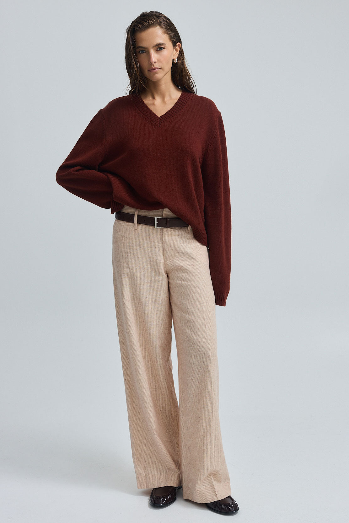 Wide Belt Daddy Pants