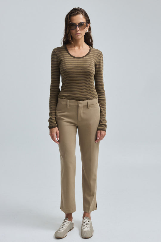 Slim Cropped Daddy Pants