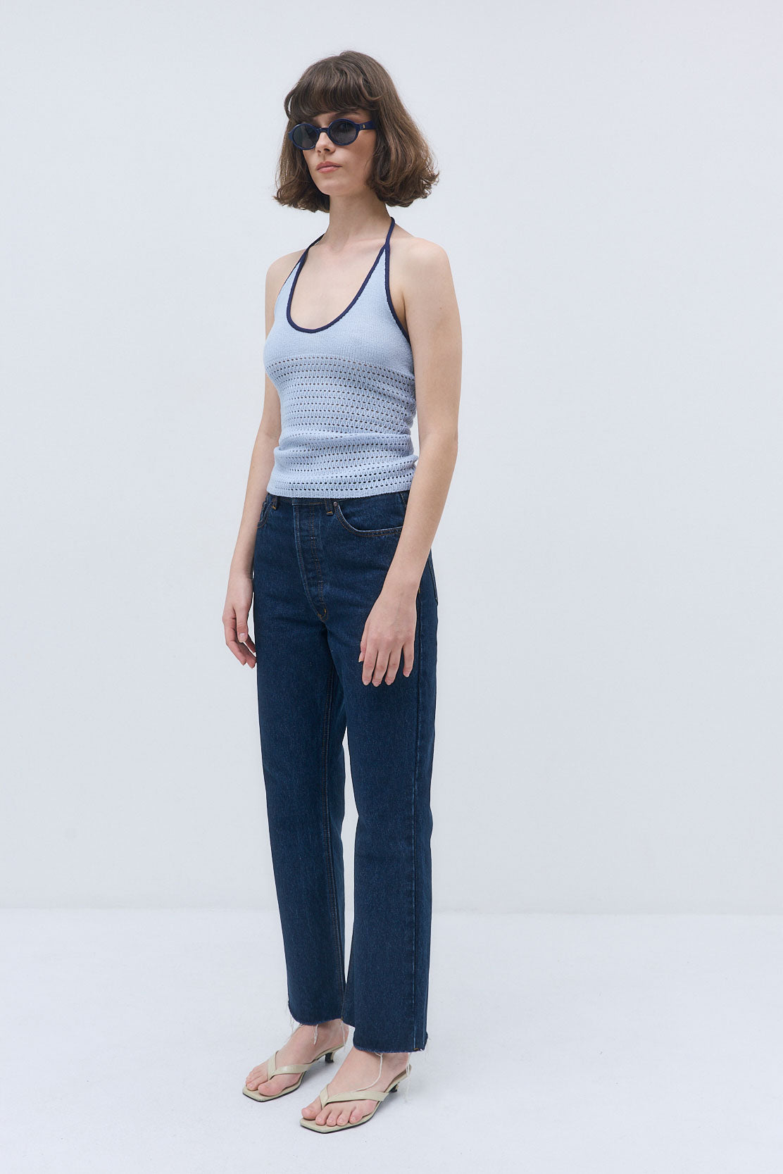 Halter Neck Crochet Top