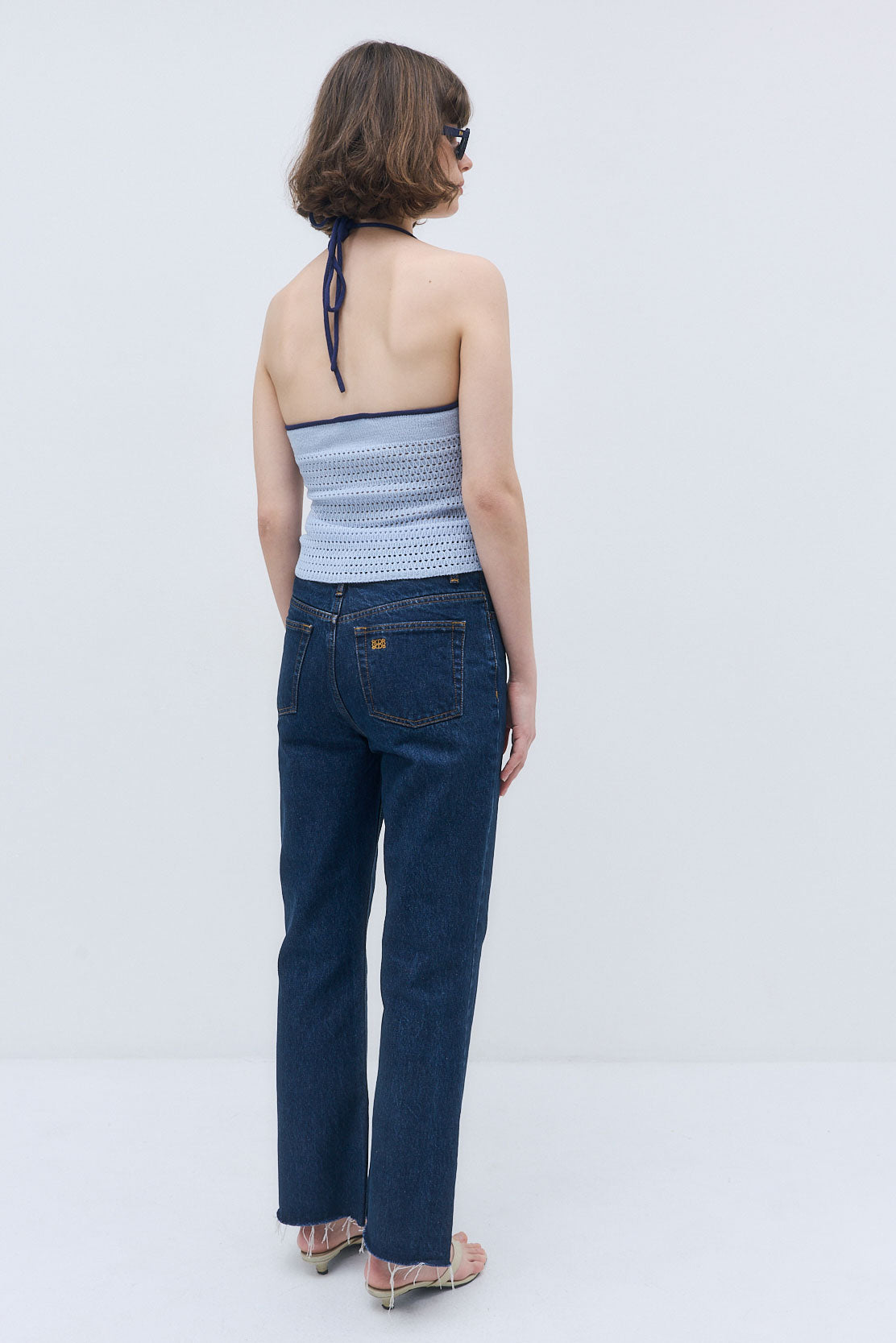 Halter Neck Crochet Top