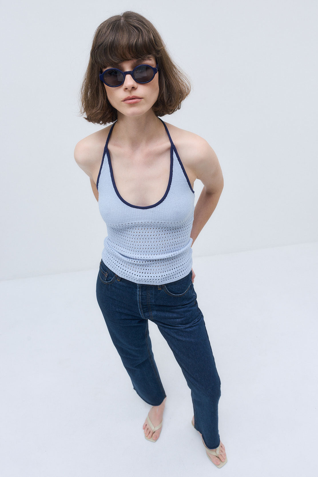 Halter Neck Crochet Top