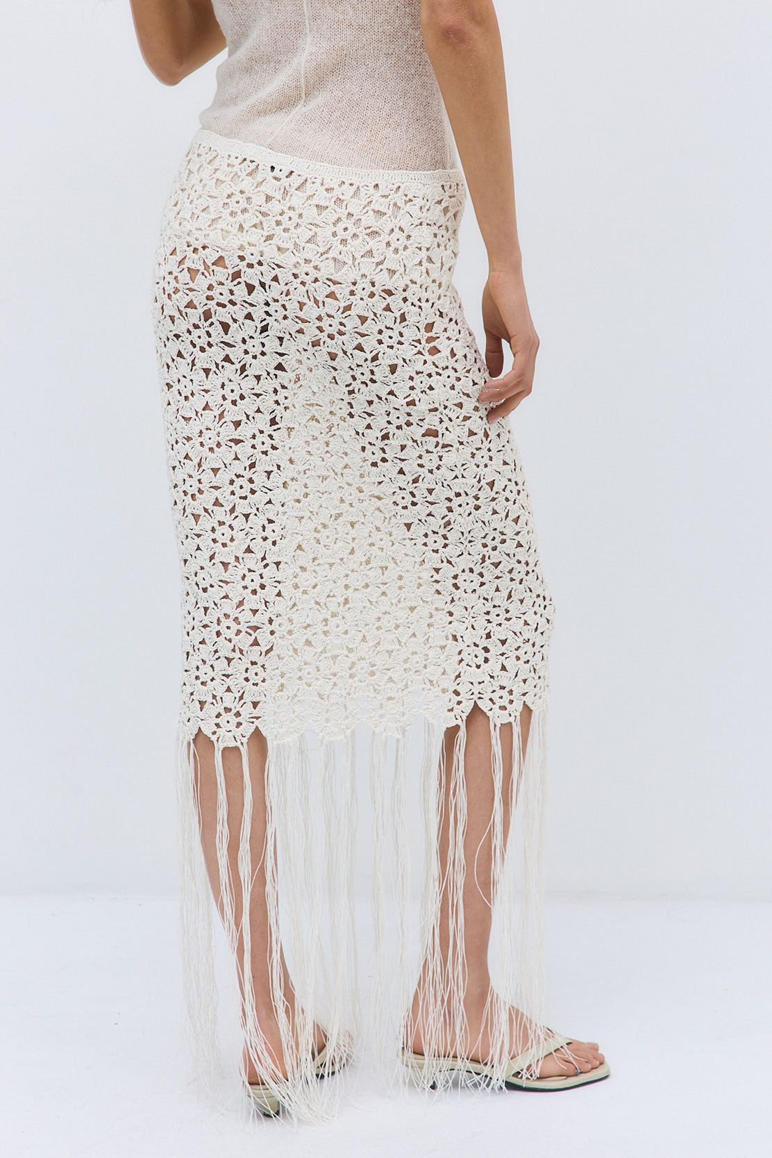 Flower Crochet Skirt