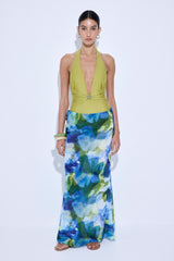 Semi Sheer Maxi Skirt