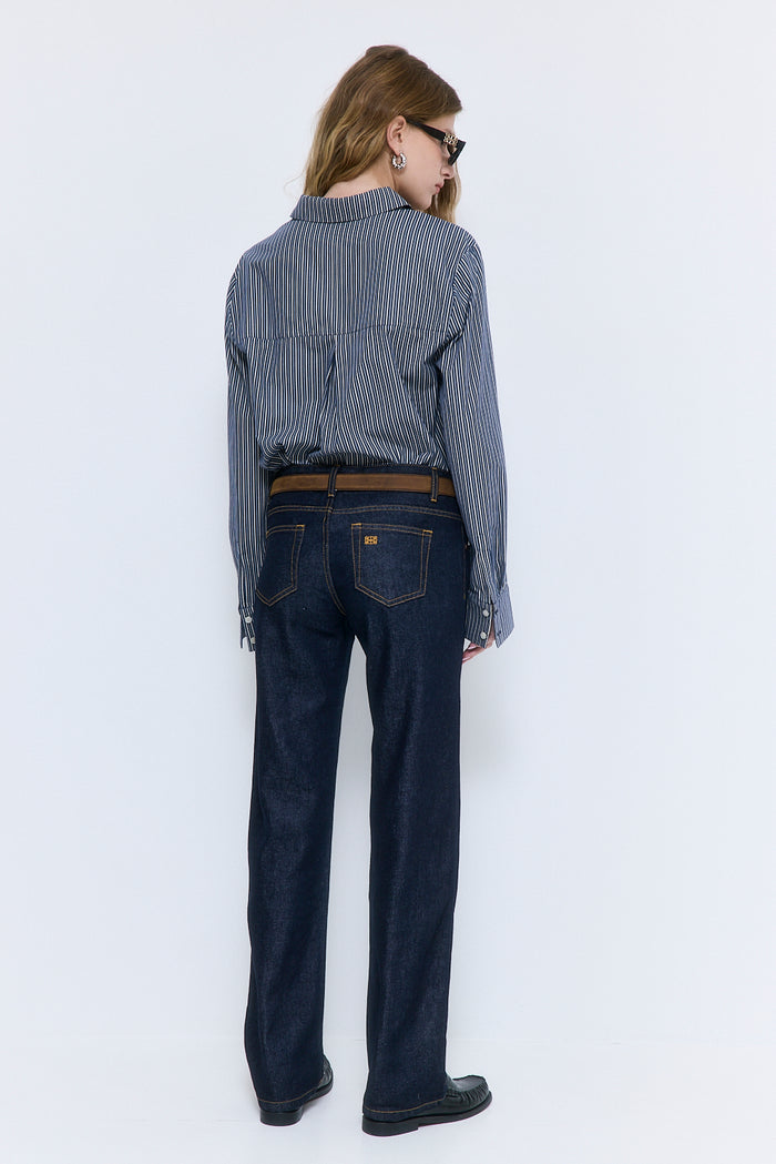 Fitted Poplin Button Down