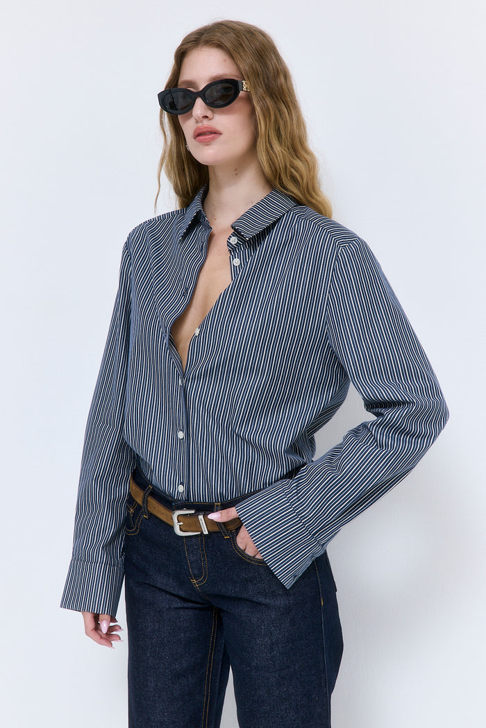 Fitted Poplin Button Down