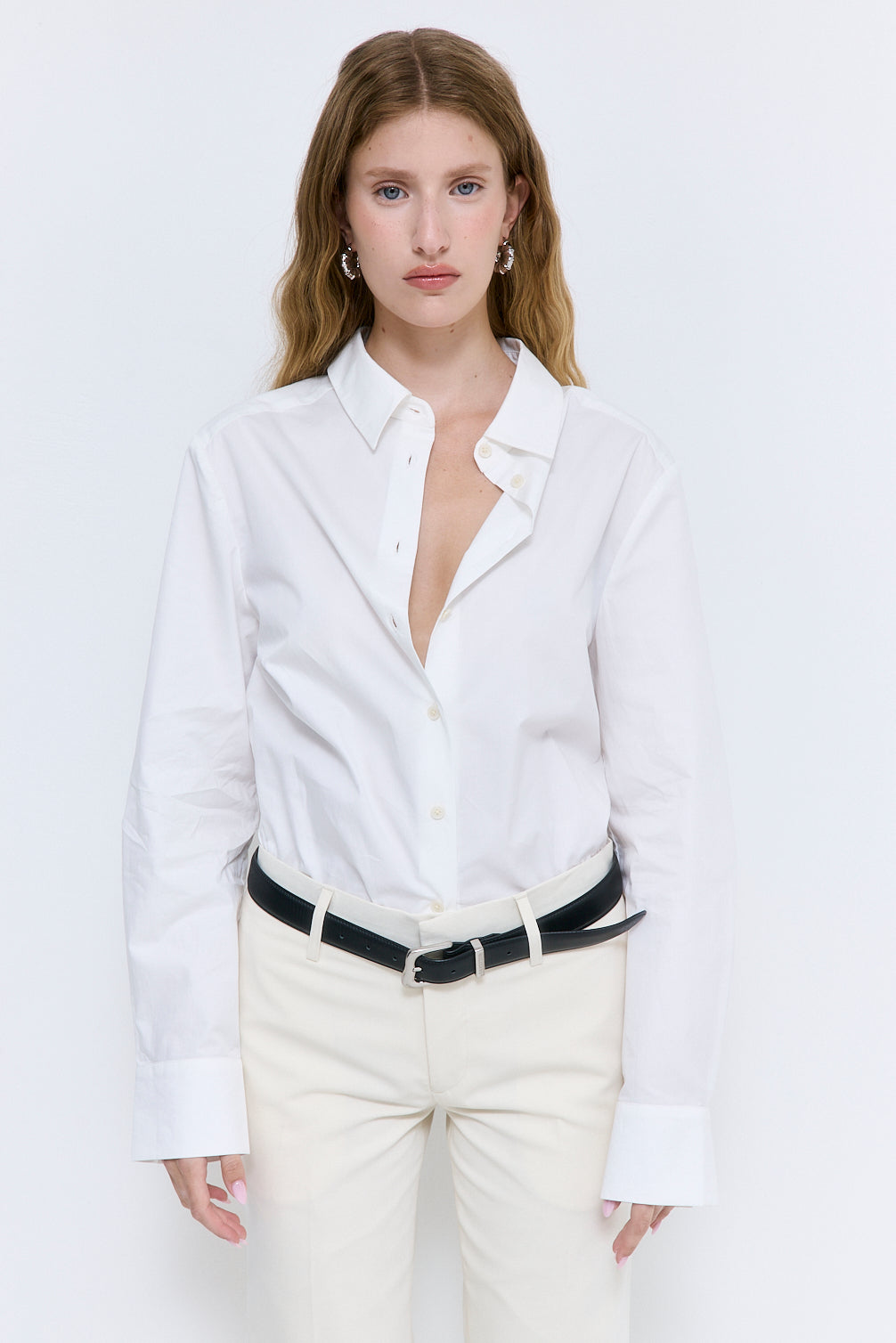 Fitted Poplin Button Down