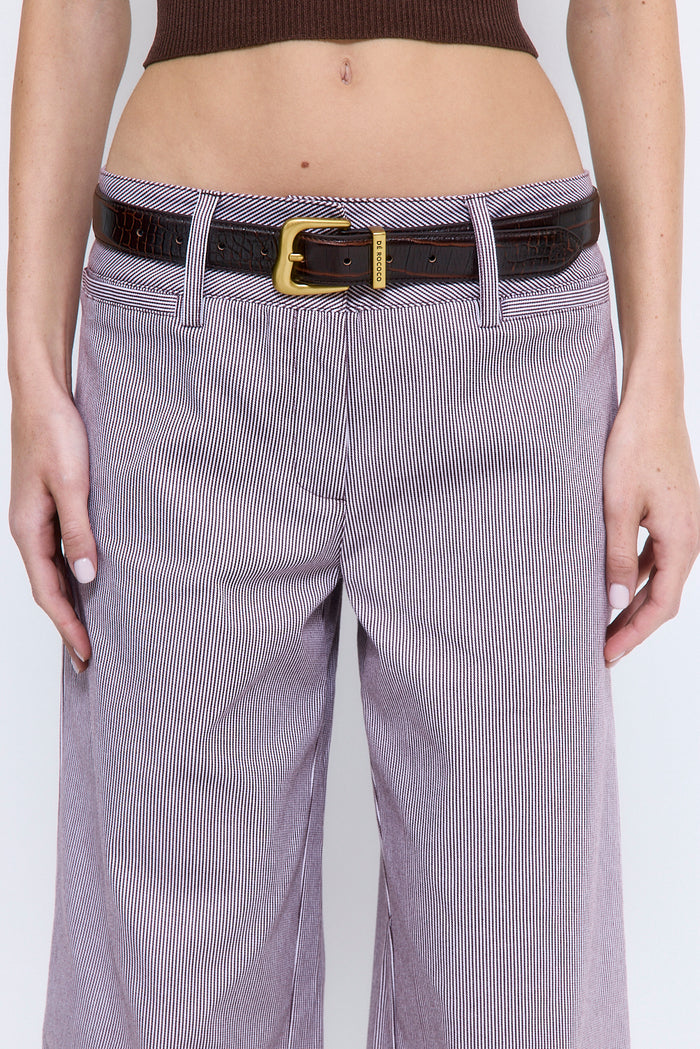 Striped Drill Pants