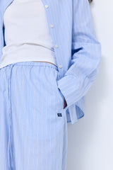 Mid Rise Poplin Pants