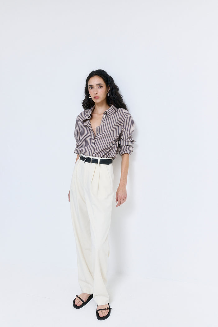 Fitted Poplin Button Down