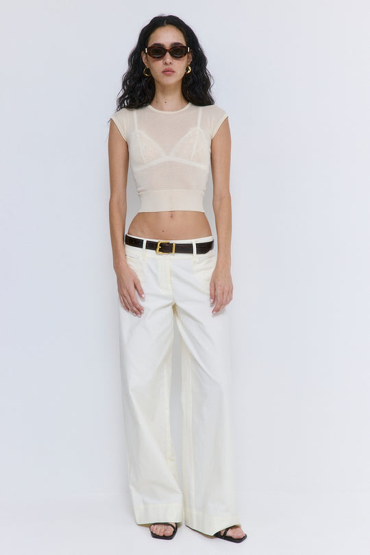 Sheer Baby Tee
