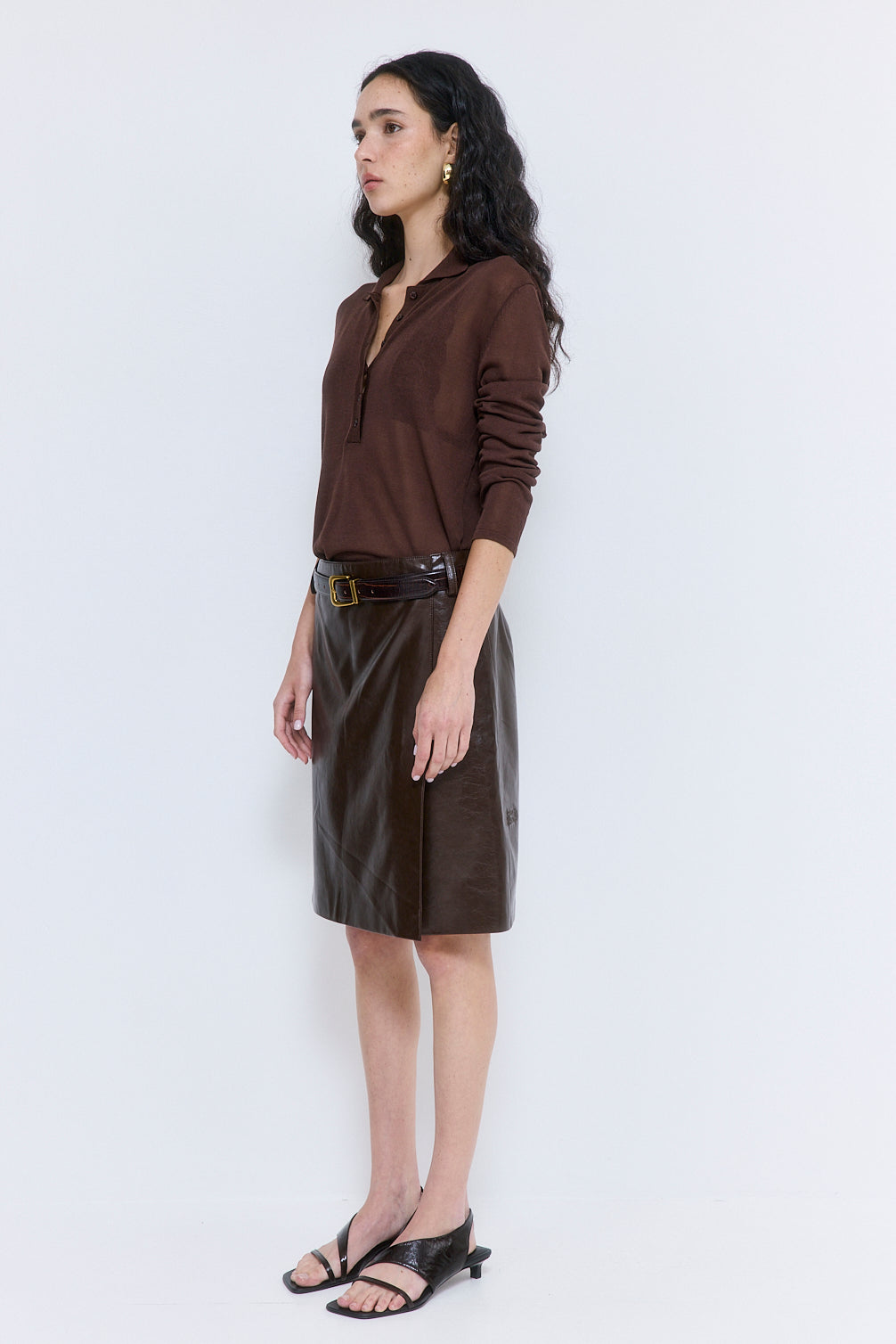 Sheer Polo Tee