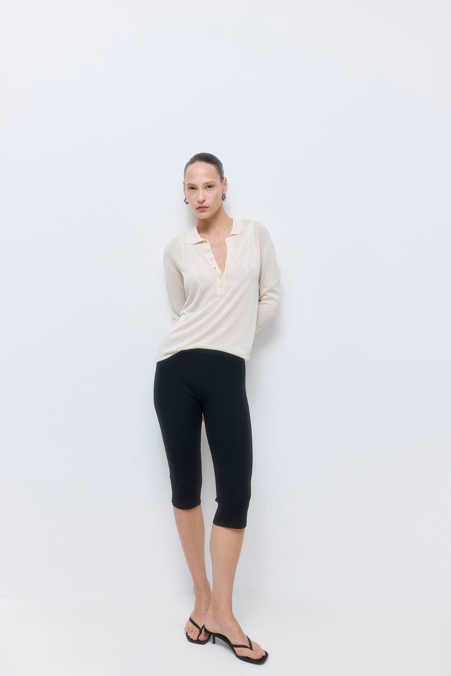 Capri Ribbed Leggings