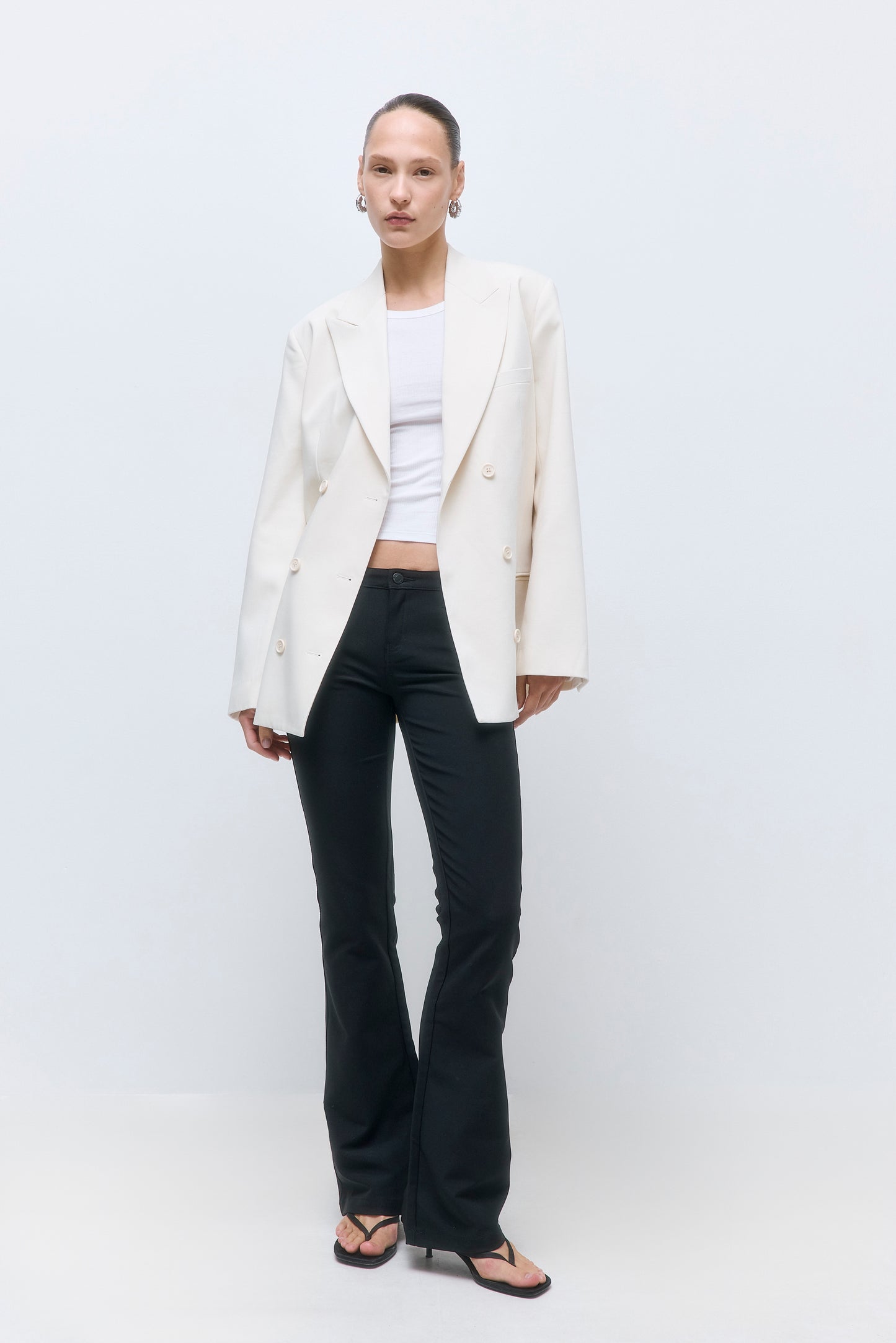 Stretchy Bootcut Pants