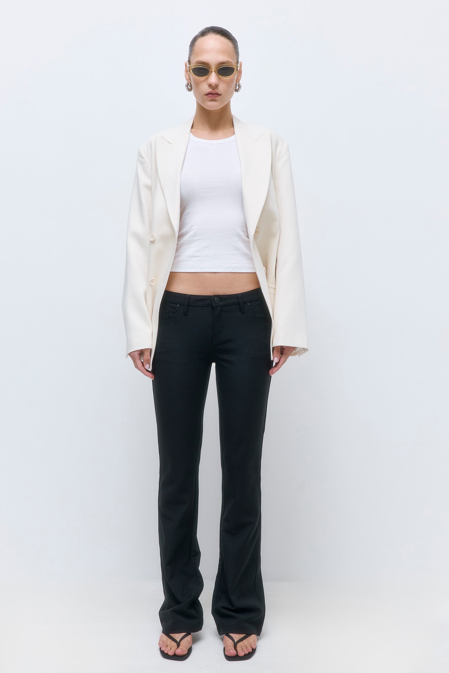 Stretchy Bootcut Pants